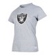 thumbnail image 2 of NFL Playera Aficionado Básica Las Vegas Raiders Gris para Mujer, Talla Extra Grande, 2 of 5