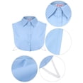 thumbnail image 4 of Deago Fake Collar Detachable Dickey Collar Blouse Half Shirts Peter Pan Lace False Collars for Women Girls, 4 of 7