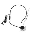 thumbnail image 2 of OUNONA stage performance microphone headset Vocal Wired Headset Microphone Black 2Pcs, 2 of 7