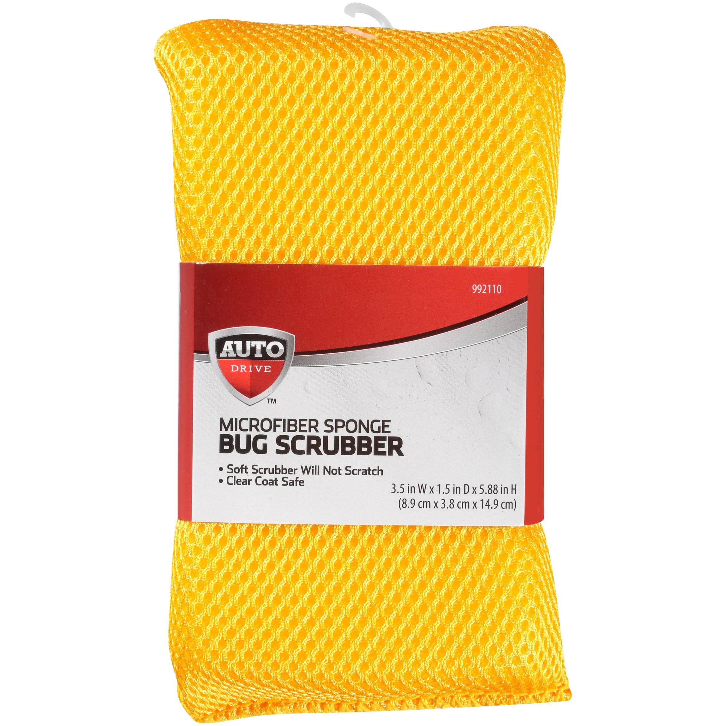 Auto Drive Microfiber Mesh Bug Sponge for Car Washing