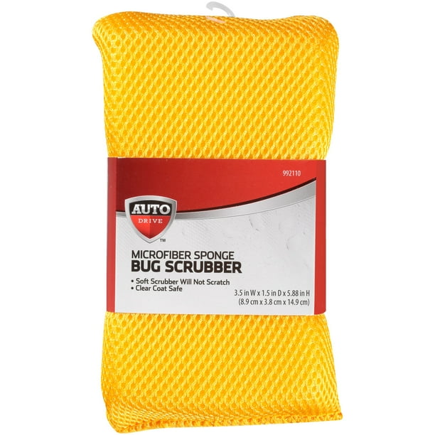 Auto Drive Microfiber Mesh Bug Sponge for Car Washing