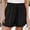 Black, variant on GZWYHT Shorts for Women Lounge Pants Women Womens Casual Summer Elastic Waist Comfy Drawstring Detail Beach Shorts Comfy Pants Women Flowy Shorts for Women Beige XXL