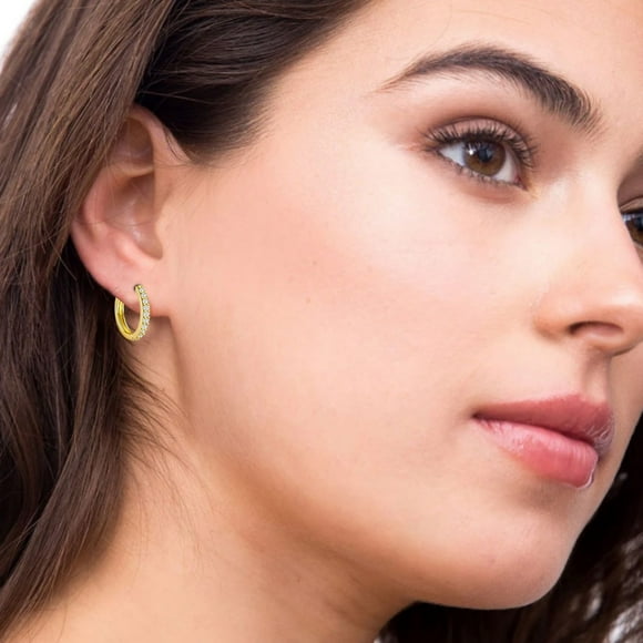 HALJEN Boucles d'Oreilles en Argent Sterling pour Femmes Boucles d'Oreilles Aiguille Boucles d'Oreilles Circulaires Tempérament Boucles d'Oreilles Design Sens Créatif Personnalité Simple
