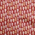 thumbnail image 1 of oneOone Viscose Jersey Red Fabric Halloween Sewing Craft Projects Fabric Prints By Yard 60 Inch Wide, 1 of 5