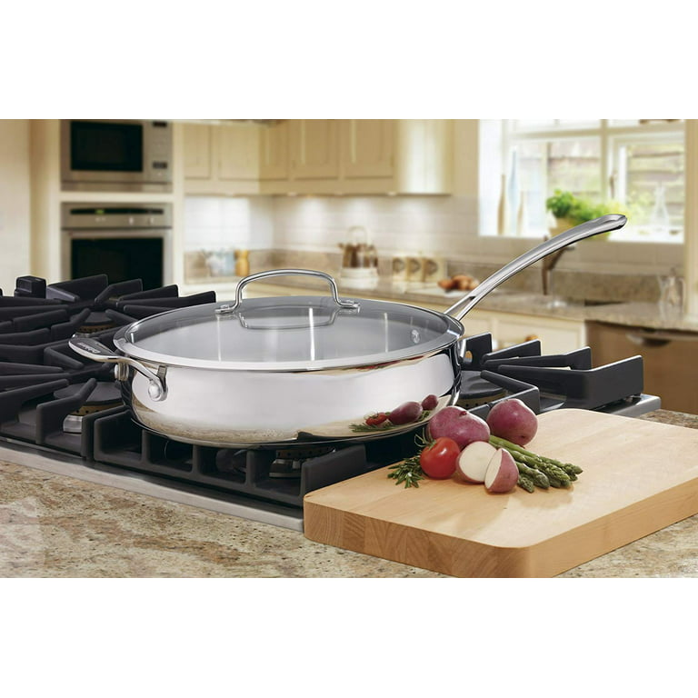 Mesa Mia Stainless Steel 5-qt. Saute Pan with Lid, Color