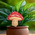 thumbnail image 6 of Highland Home "Let's Grow Together" Mushroom Shaped Garden Stake, 6 of 6