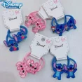 thumbnail image 3 of 5 pares de pequeñas bandas de goma con dibujos animados de Disney Stitch, horquillas Kawaii, cuerda para el pelo, accesorios para el cabello para niñas, regalos, 3 of 4