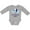 AC-Heather Grey, variant on Inktastic The Adventure Begins Hot Air Balloon Boys Boys Long Sleeve Baby Bodysuit