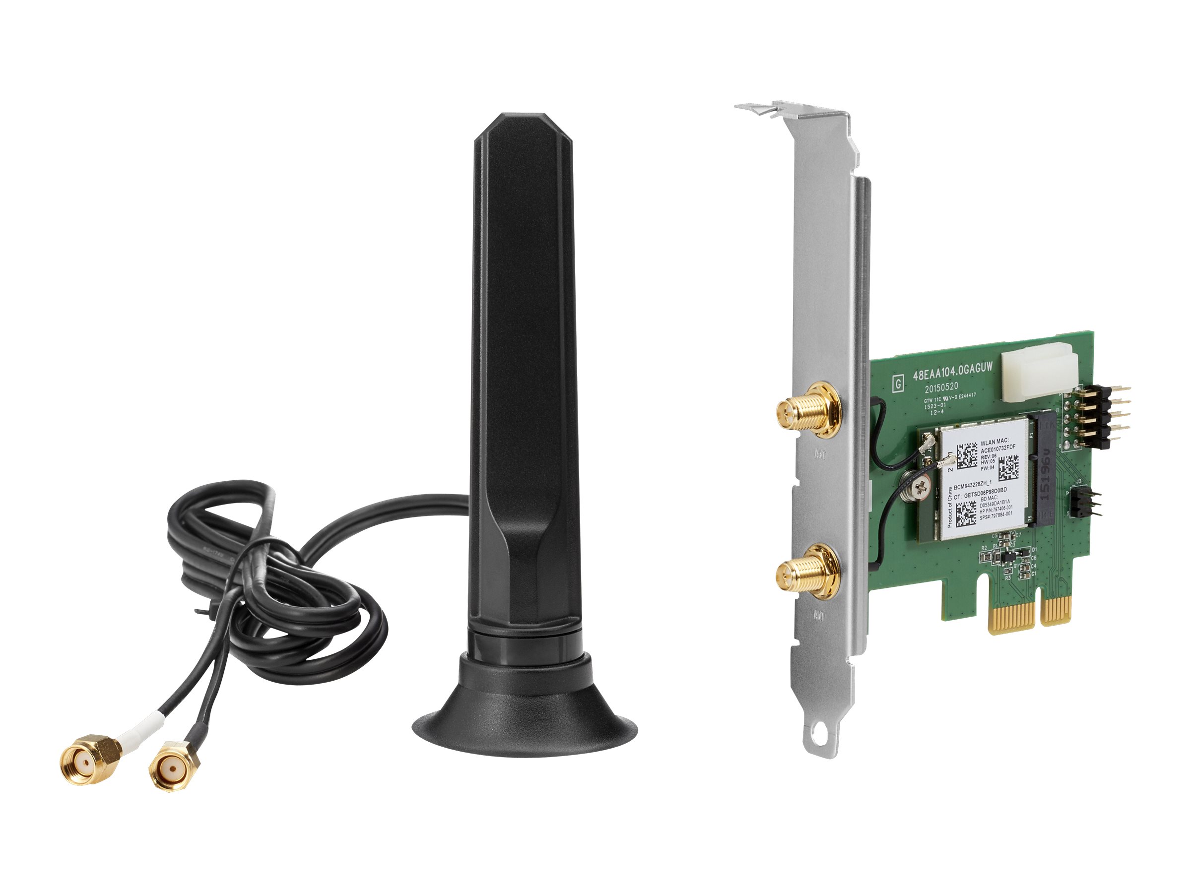 BCM943228Z Network adapter PCIe Mini Card (M.2) 802.11a