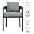 thumbnail image 2 of Tahoe Dining Chair in Gray Gray, 2 of 9