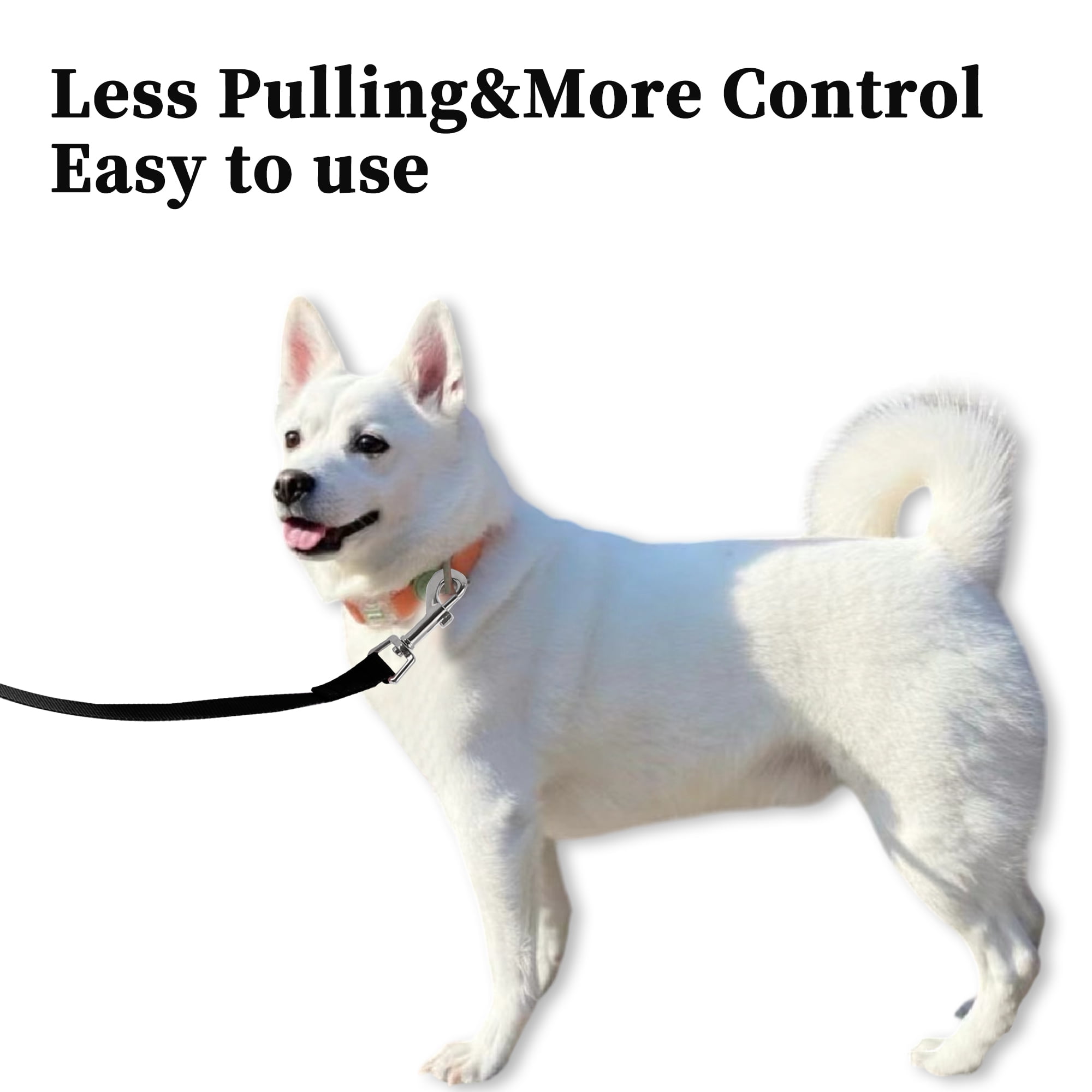 Unique Bargains 32.8ft Long Training Dog Leash Black