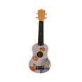 thumbnail image 2 of Puntoco Ukelele de madera de 21 pulgadas, juguete de iluminación musical para niños, mini instrumento de educación temprana de 4 cuerdas, regalos navideños para niños y niñas, juguetes, 2 of 5