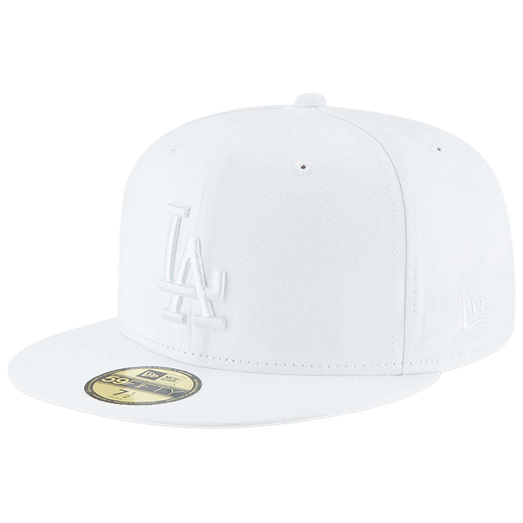 white dodgers hat