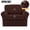 Chocolate, variant on Elastic Stretch Sofa Cover, Machine-Washable Pet-Proof Furniture Protector, Suitable for 1/2/3-Seater Living Room Sofas with Removable Cushions