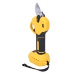 LCD Display Electric Pruning Shears, High Carbon Steel Ergonomic Versatile Incisive Electric Pruning Shears  for Gardening