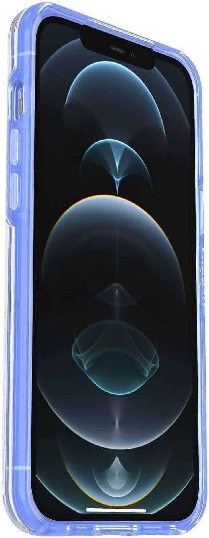 OtterBox Symmetry Roses Charging Cell Phone Case for Apple iPhone 13 Pro Max, Blue