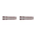 thumbnail image 3 of Justharion Square Nail Set Classic Scratch Resistant Artificial Press-on Fingernails Full Cover Strong Viscosity Manicure Stickers Type 1 2Set, 3 of 6