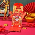 thumbnail image 4 of Rewenti Year Fabric Art Spring Festival New Year Children's New Year Red Envelope Bags Squeezing Sounds, 4 of 9