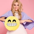 thumbnail image 4 of Vivid Emoji Pillow-Emoji Pad Soft Pillow, 4 of 5