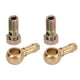 thumbnail image 4 of Juego de 2 tornillos Banjo de agua Turbo M12x1,25mm a 3/8 pulgadas, Kit de conector Banjo de tubería de agua de turbocompresor de buen sellado Jadeshay A, 4 of 8