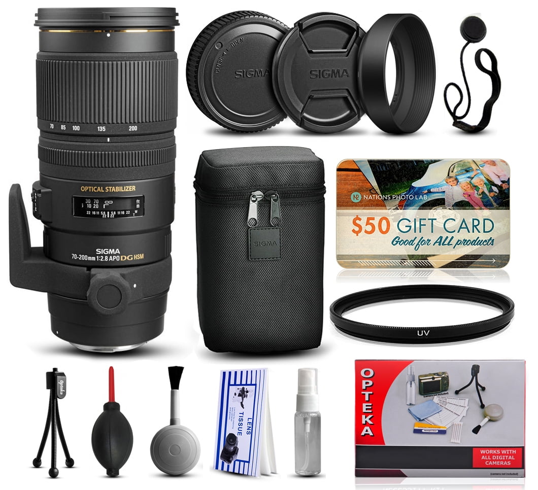 Sigma 70-200mm F2.8 EX DG OS APO HSM Kits - Walmart.com