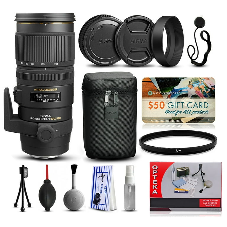 Sigma 70-200mm F2.8 EX DG OS APO HSM Kits - Walmart.com