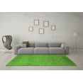 thumbnail image 3 of Ahgly Company Indoor Rectangle Oriental Green Industrial Area Rugs, 7' x 10', 3 of 4