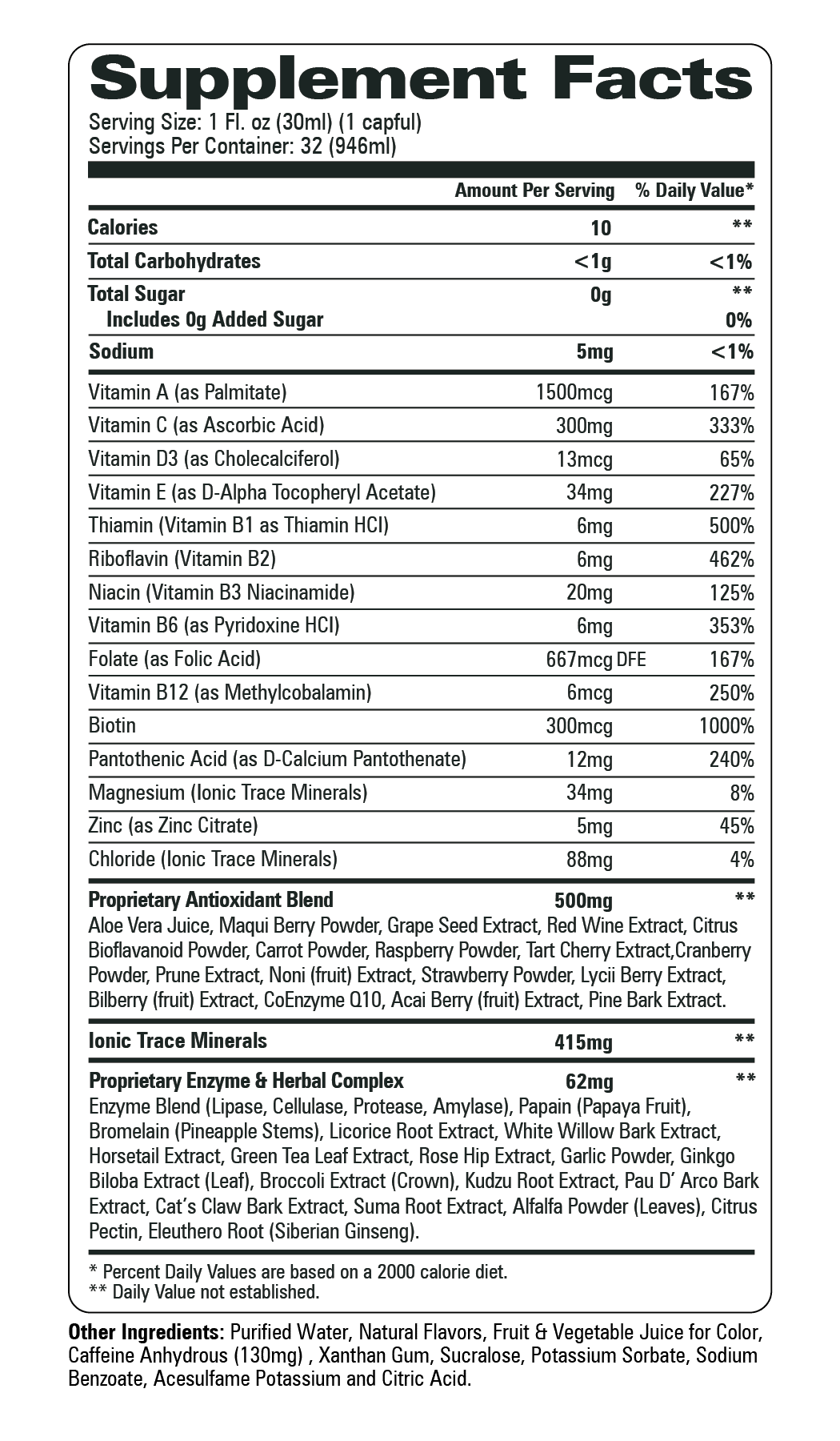 TurboPower Plus Super Immunity Energy Drink