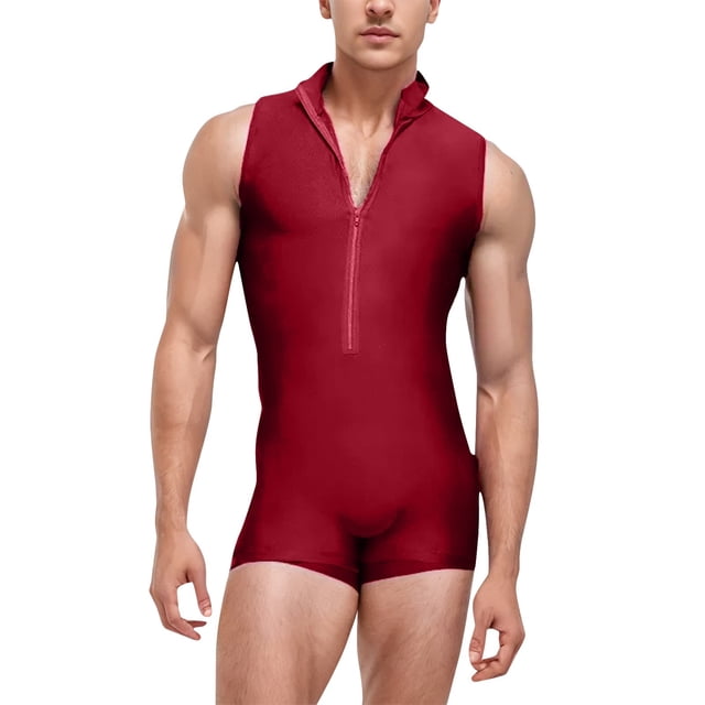 Men's Shapewear Full Zip Vest for Fitness Training and Dance Performance with Neck Design High-Compression Texture Enhanced Support Seamless Underlayer Durable Construction