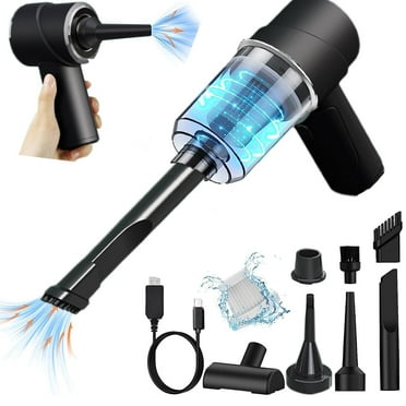 WXJHEOFD 6000PA Powerful Car Vacuum Cleaner, Handheld Vacuum Cordless, 120W Mini Hand held Vacuum, Rechargeable 3 in 1 Rechargeable Hand held Vacuum with Strong Suction for Home, Pet Hair,Car