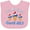 AD-Pink, variant on Inktastic It's My First 4th of July Boys or Girls Baby Bib