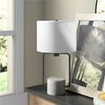 thumbnail image 1 of Henn & Hart TL0424 Howland Blackened Bronze & Concrete Table Lamp, 1 of 3