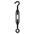 thumbnail image 3 of National Hardware - V2179 3/16" X 5-1/2" Turnbuckle Hook / Eye - Black, 3 of 4