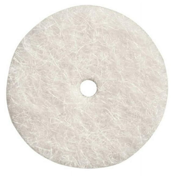 414 0.50 in. Felt Polishing Wheel