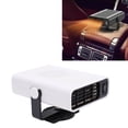 thumbnail image 4 of Portable Car Heater, 120W Fast Heating Auto Dryer Car Heater Defroster Windshield Defogger for Vehicle, Automobile Interior Heater Windscreen Heater Plug in Cigarette Lighter, 4 of 7