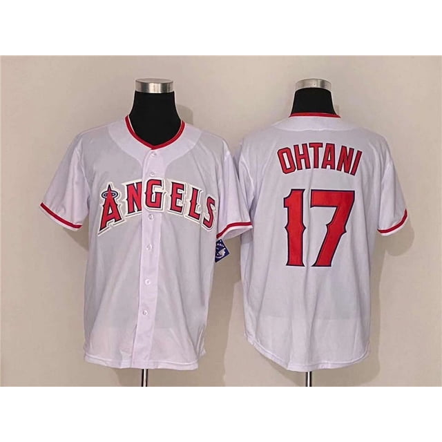 MLB jersey Angels baseball jersey Los Angeles Angels jersey embroidered baseball uniform