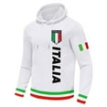 thumbnail image 4 of Men's Hoodies Pullover Hoodies Sweatshirts Italian Print Letter Graphic Hoodie Pullover Sweatshirt Casual, 4 of 4