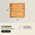thumbnail image 2 of John Boos CB Reversible Wood Cutting Board with Juice Groove, Maple, 2 of 12