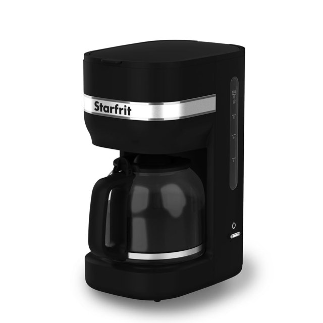 Starfrit 10-Cup Coffee Maker â?? Keep Warm Function â?? Reusable Filter Basket â?? Easy to clean â?? 900W â?? Black