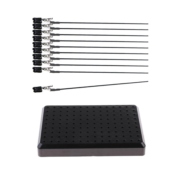 10 / Set Clips de Pintura para Manualidades Modelo con Accesorios de Color para Manualidades de Soporte CUTICAT Palos de pintura con pinza de cocodrilo