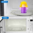 thumbnail image 5 of 1PCS Microwave Cleaner Microwave Oven Steam Cleaner Easily Clean in Minutes Cleans Add Vinegar and Water for Home or Office with English Manual - Color Purple, 5 of 6