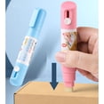 thumbnail image 4 of Thermal Label Correction Marker with Mini Box Cutter Cute, Thermal Paper Eraser, Privacy Information Coverage Fluid Liquid, For Privacy Protection, 4 of 6