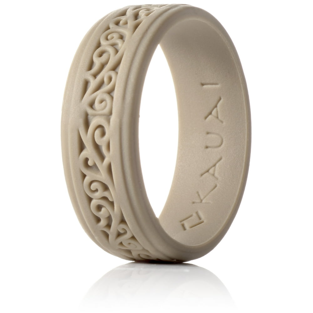 KAUAI Silicone Rings Elegant, Comfortable, Engagement Wedding