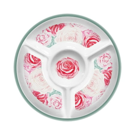 

OXFM Melamine Chip & Dip 13.25 Tray April Showers