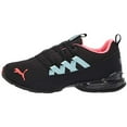 thumbnail image 4 of PUMA Womens Riaze Prowl Sneaker 6 Puma Black-ignite Pink-aquamarine, 4 of 8