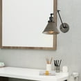 thumbnail image 2 of LNC Modern Gray Wall Sconce Lighting 2-Pack 2 Lights Hardwired Dimmable, 2 of 8
