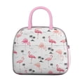thumbnail image 2 of Reusable Flamingo Lnsulated Lunch Bag for Women & Men-Leakproof Water-Resistant Cooler Tote,Large Capacity(10.6x8.7x6.3in)for Work,Office,Travel,Picnic,Beach., 2 of 7