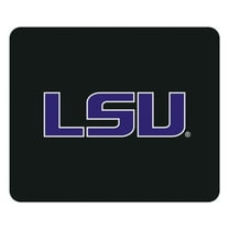 Black LSU Tigers Primary Logo Mouse Pad