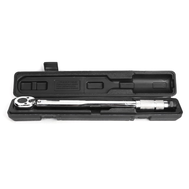 1/2in 28-210Nm Torque Wrench High Precision Preset Ratcheting Spanner Car Repair ToolsWith Accessories 1/2in Fixing