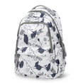 thumbnail image 2 of Mochila con cremallera en todo el patrón, mochila de almacenamiento de gran capacidad, mochila escolar para mujer, 2 of 4